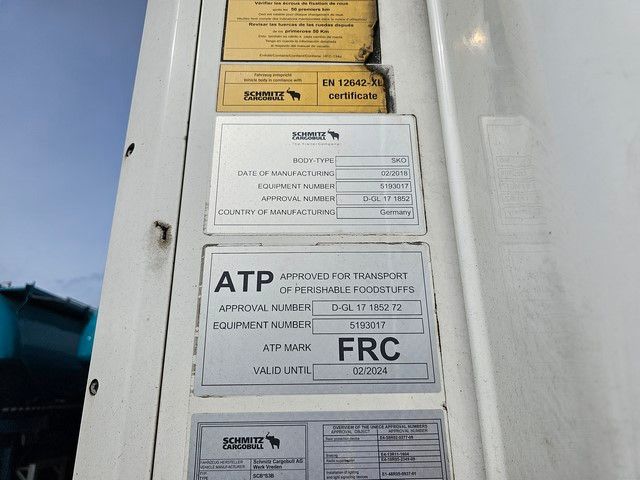 Fahrzeugabbildung Schmitz Cargobull Tiefkühler, Doppelstock,SKO 24/L-13,4 FP 60 Cool