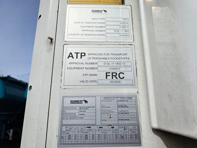 Fahrzeugabbildung Schmitz Cargobull Tiefkühler, Doppelstock,SKO 24/L-13,4 FP 60 Cool