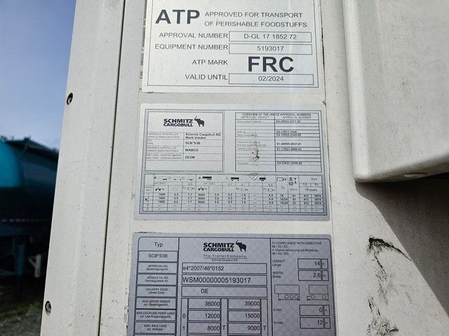 Fahrzeugabbildung Schmitz Cargobull Tiefkühler, Doppelstock,SKO 24/L-13,4 FP 60 Cool