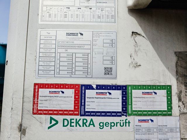 Fahrzeugabbildung Schmitz Cargobull Tiefkühler, Doppelstock,SKO 24/L-13,4 FP 60 Cool