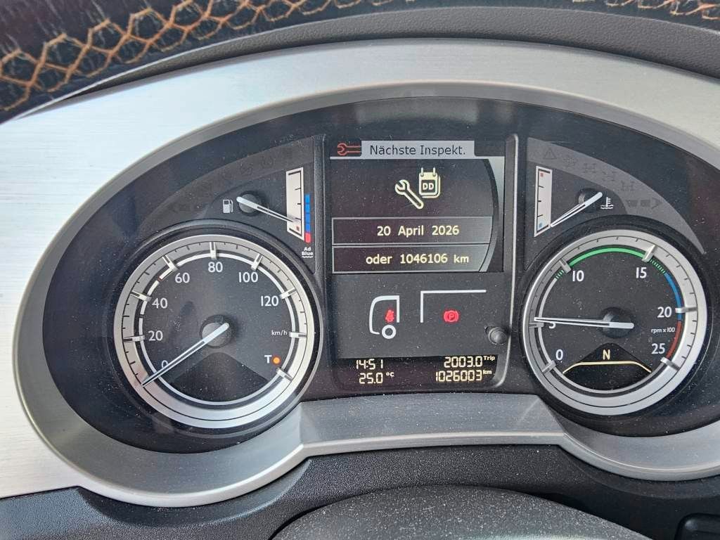 Fahrzeugabbildung DAF XF 510 SSC auf 620 PS optimiert, Nebenabtrieb