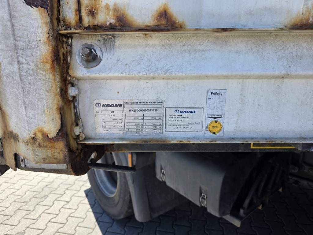 Fahrzeugabbildung Krone Coiler Gadine, Edscha, Lift, BPW Trommel