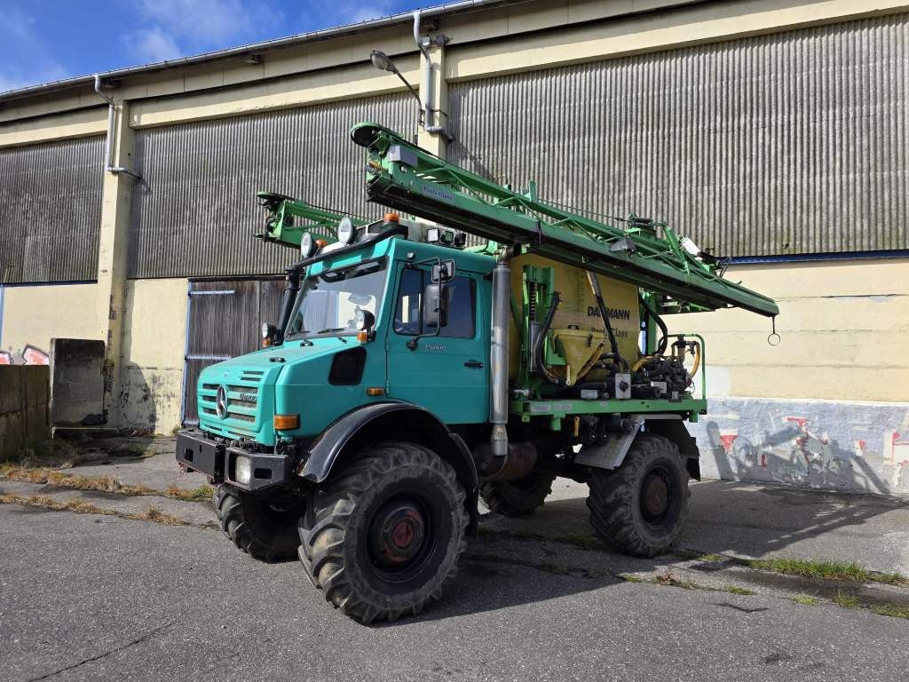 Unimog U5000 4x4 Chassis, Standklima, 4374/45
