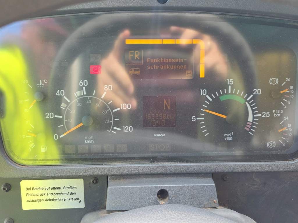 Fahrzeugabbildung Unimog U5000 4x4 Chassis, Standklima, 4374/45