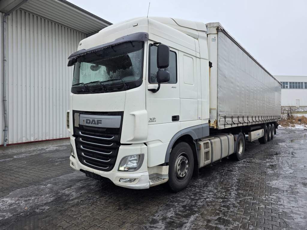 DAF XF 460 Standard + Krone Gardine Coiler Standard