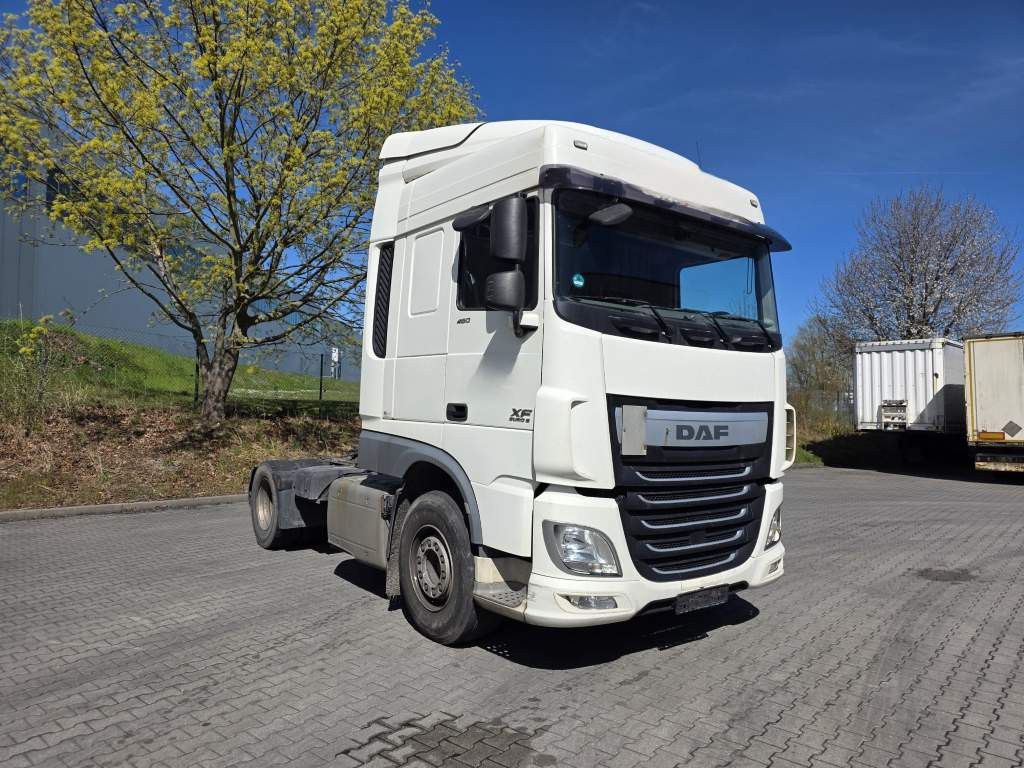Fahrzeugabbildung DAF XF 460 Standard + Krone Gardine Coiler Standard