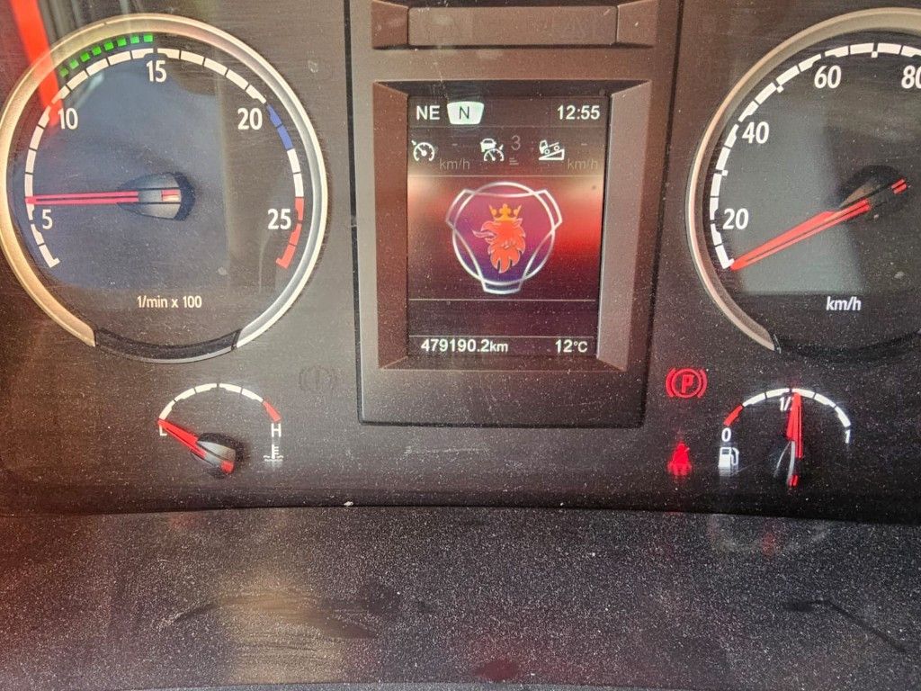 Fahrzeugabbildung Scania G410 Volumen, Edscha, Hubdach+Tandemhänger