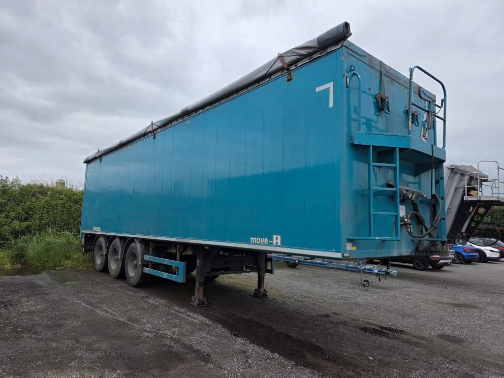 Reisch 65 cbm Schubboden, BPW Trommel, Kornschieber