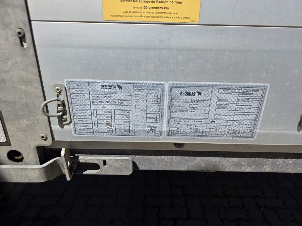 Fahrzeugabbildung Schmitz Cargobull Gardine LL, Hubdach, Lift, 115.913 Original Km!