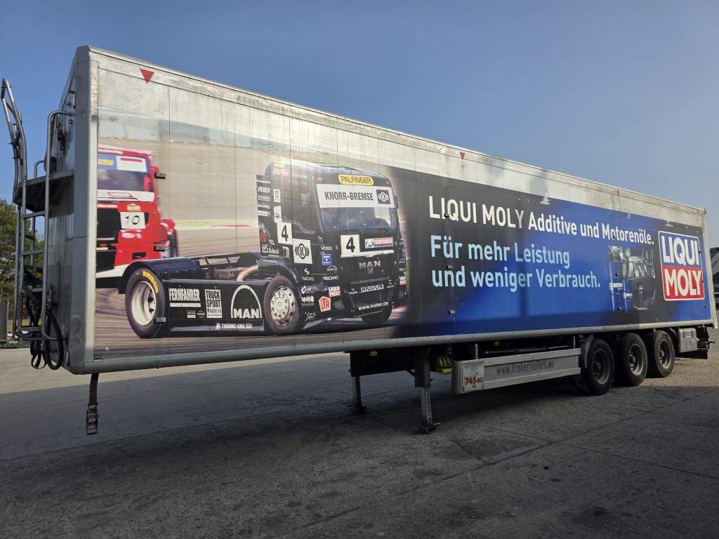 Kraker 92 cbm Schubboden, Lift,WABCO ABS,sauberer Boden