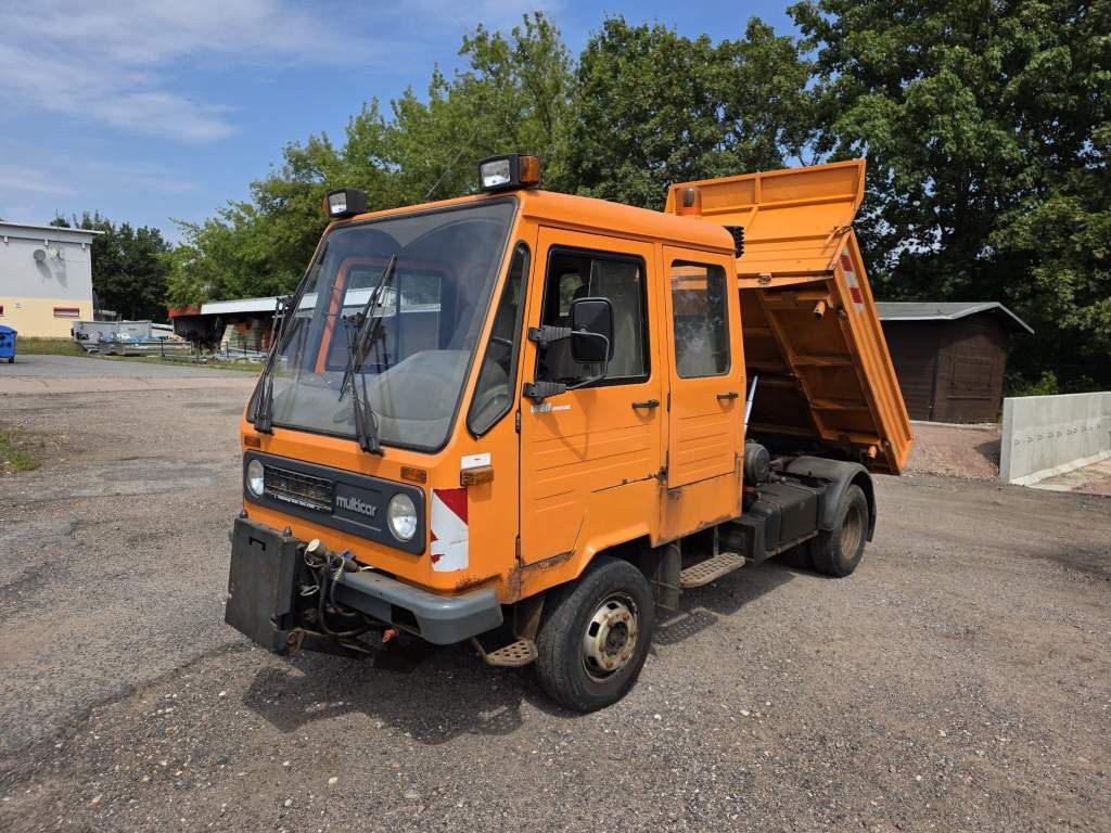 Multicar 4x4 Kommunalhydraulik, 3-SDeiten-Kipper, Doka