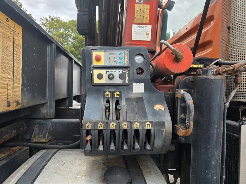 Fahrzeugabbildung Unimog U 500 3-Seiten-Kipper mit Kran PK 9501