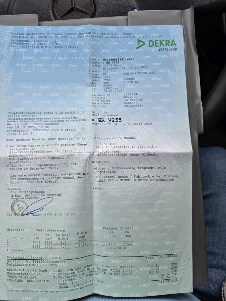 Fahrzeugabbildung Mercedes-Benz LE 530 40+56+1+1