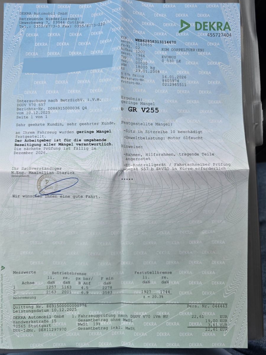 Fahrzeugabbildung Mercedes-Benz LE 530 40+56+1+1