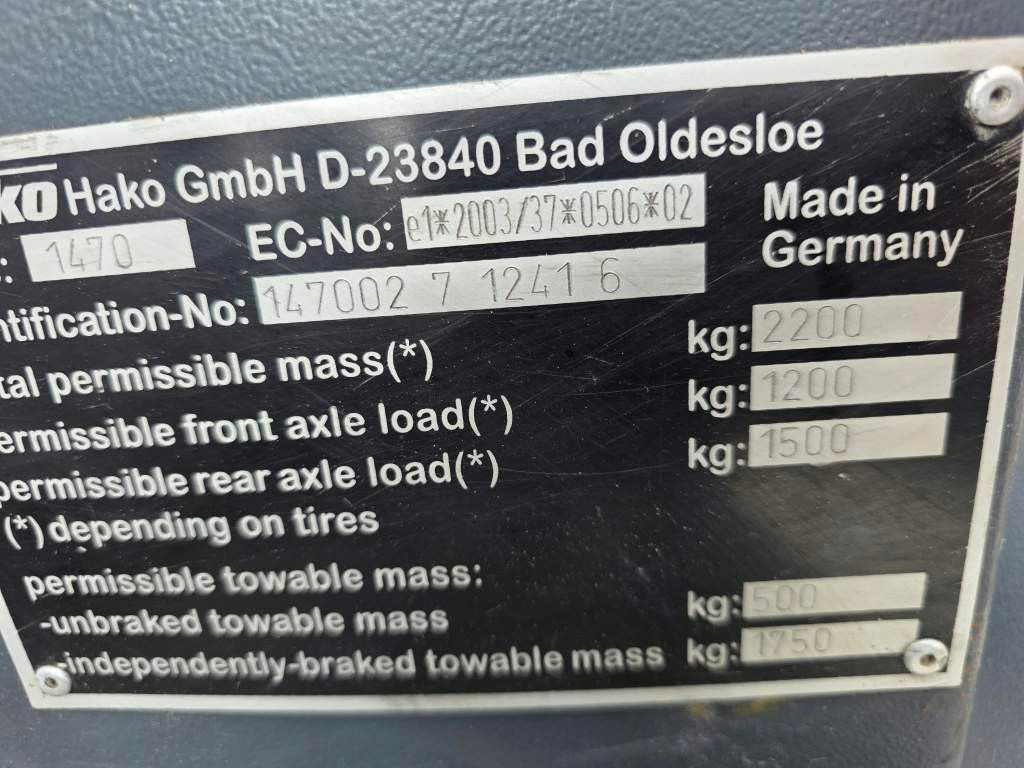 Fahrzeugabbildung Hako Citymaster 600 mit 2 Besen,Mähwerk,Winterdienst