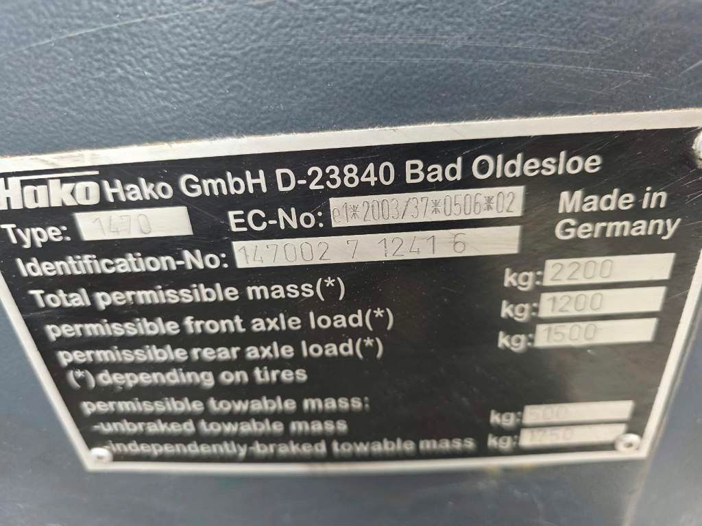 Fahrzeugabbildung Hako Citymaster 600 mit 2 Besen,Mähwerk,Winterdienst