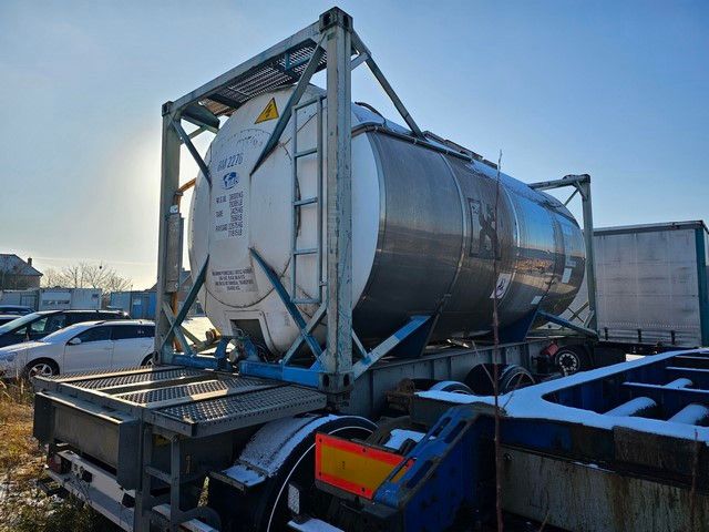 Fahrzeugabbildung Vanhool Tankchassis + Tankcontainer,363.054 Km