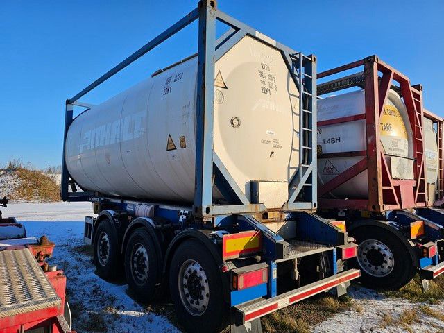 Fahrzeugabbildung Schmitz Cargobull Tankcontainer Chassis+Tankcontainer  Schwallwand
