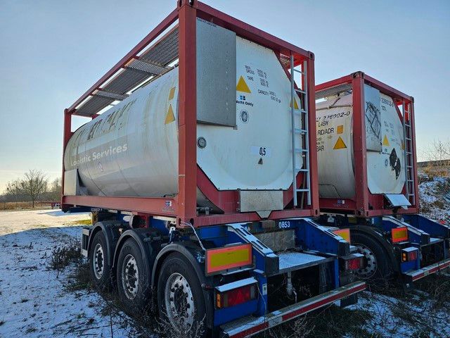 Fahrzeugabbildung Schmitz Cargobull 20" Tankconatinerchassis + Tankcontainer
