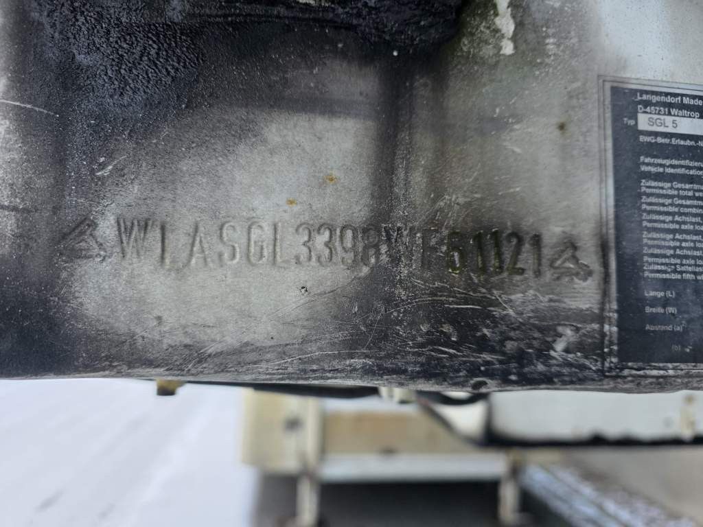 Fahrzeugabbildung Langendorf Innenlader Glas, Lift, deutsch, Typ SGL-5