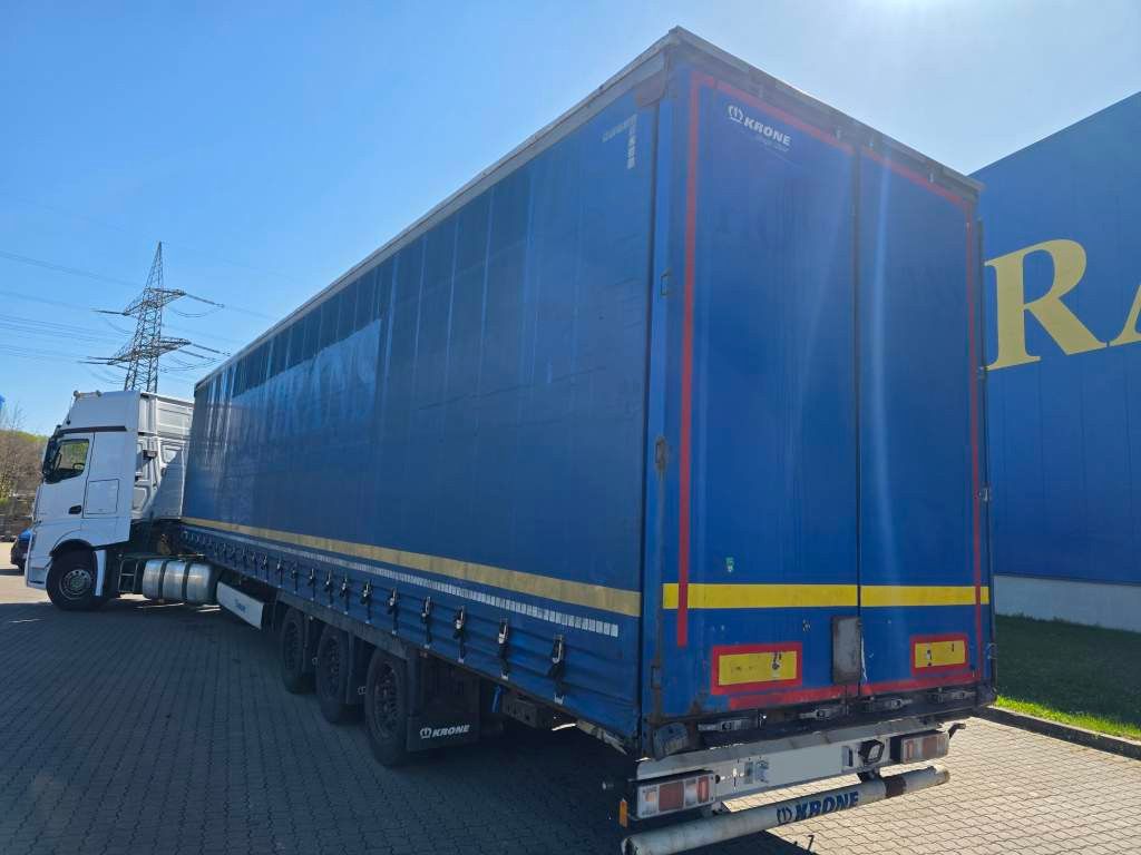 Fahrzeugabbildung Krone Mega Gardine mit Hubdach,Pal-Anschlag li+re