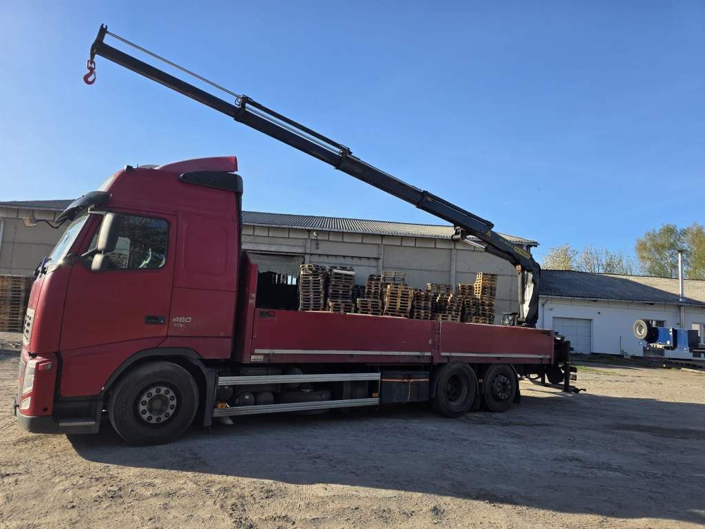 Fahrzeugabbildung Volvo FH 460 Globe Baustoffpritsche mit Kran Palfinger