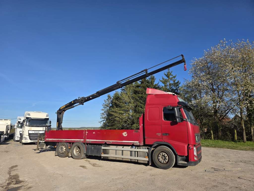 Fahrzeugabbildung Volvo FH 460 Globe Baustoffpritsche mit Kran Palfinger