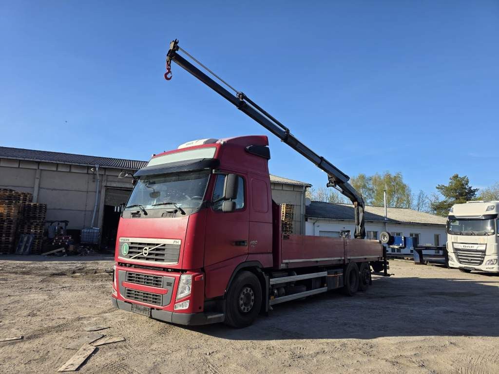 Fahrzeugabbildung Volvo FH 460 Globe Baustoffpritsche mit Kran Palfinger