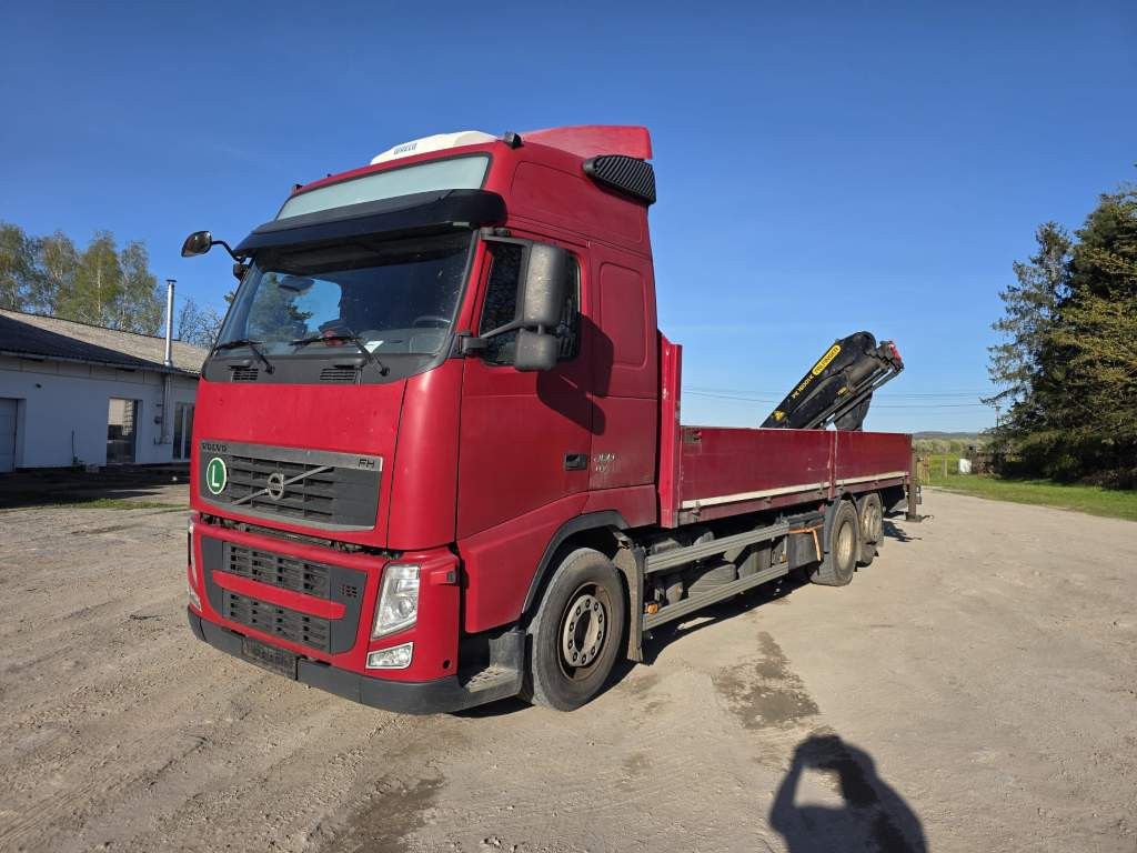 Fahrzeugabbildung Volvo FH 460 Globe Baustoffpritsche mit Kran Palfinger