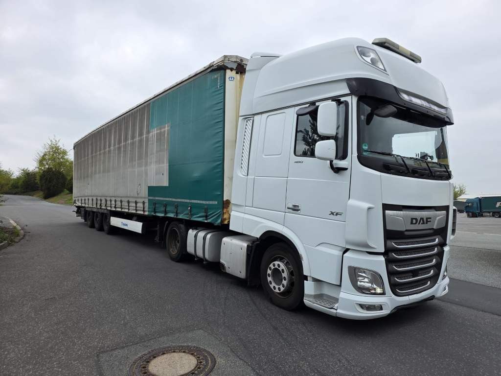 Fahrzeugabbildung DAF XF 480 SSC,Standklima,Intarder mit Krone Gardine