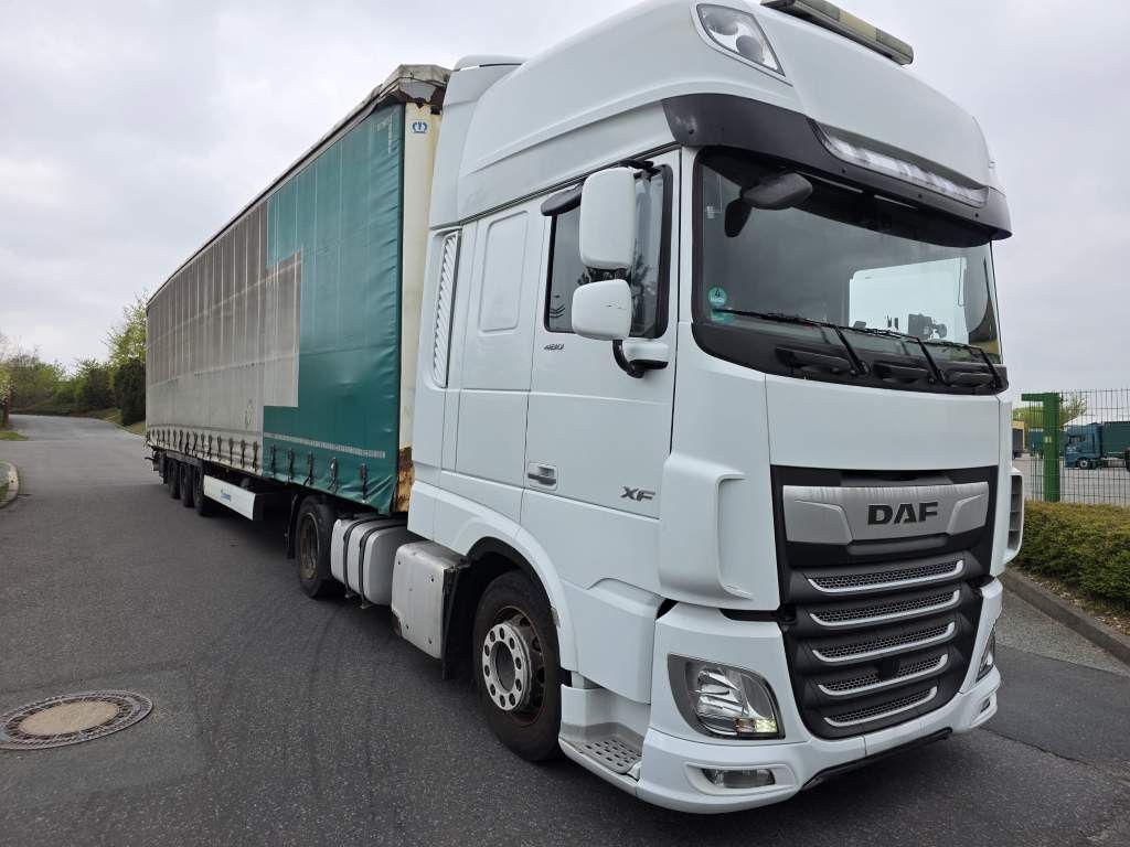 Fahrzeugabbildung DAF XF 480 SSC,Standklima,Intarder mit Krone Gardine