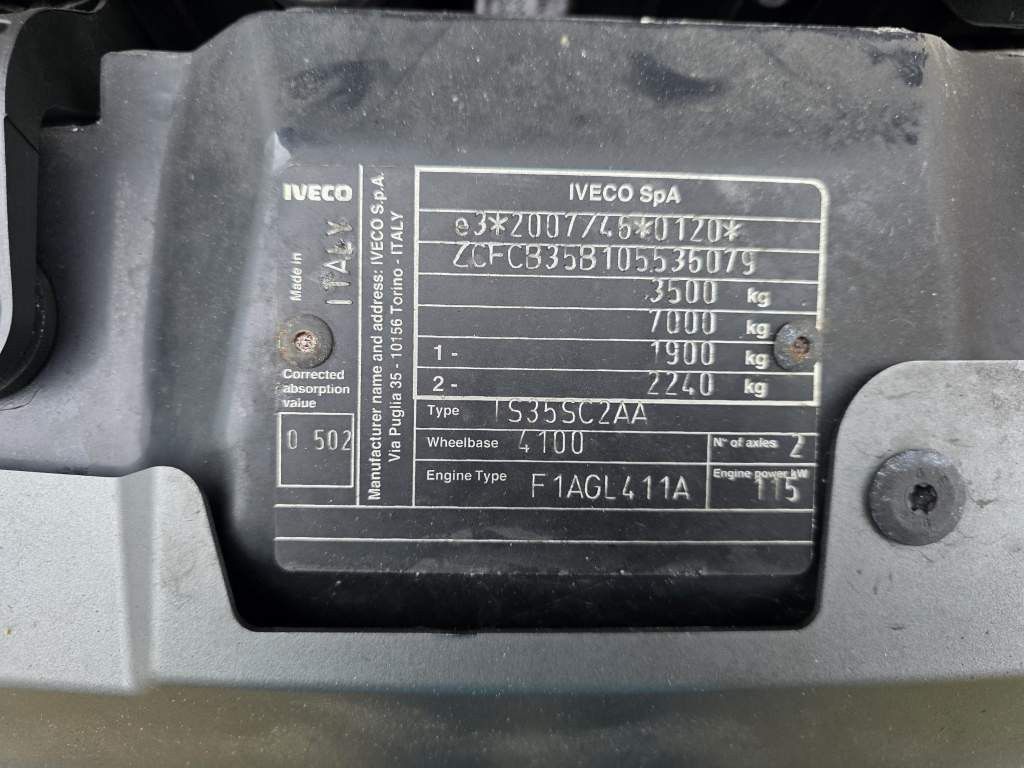 Fahrzeugabbildung Iveco 35-160 Air Pro, HI_MATIC, Maxi, Luftfederung hi