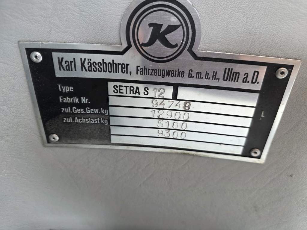Fahrzeugabbildung Setra S12 Oldtimer