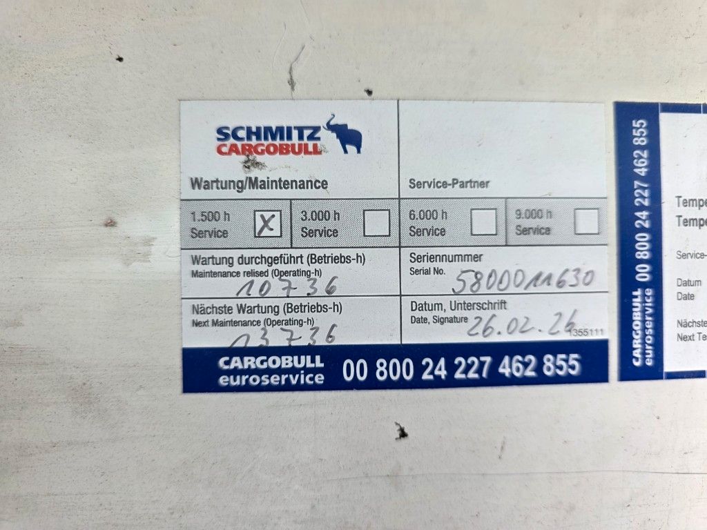 Fahrzeugabbildung Schmitz Cargobull Tiefkühler, Doppelstock,SKO 24/L-13,4 FP 60 Cool