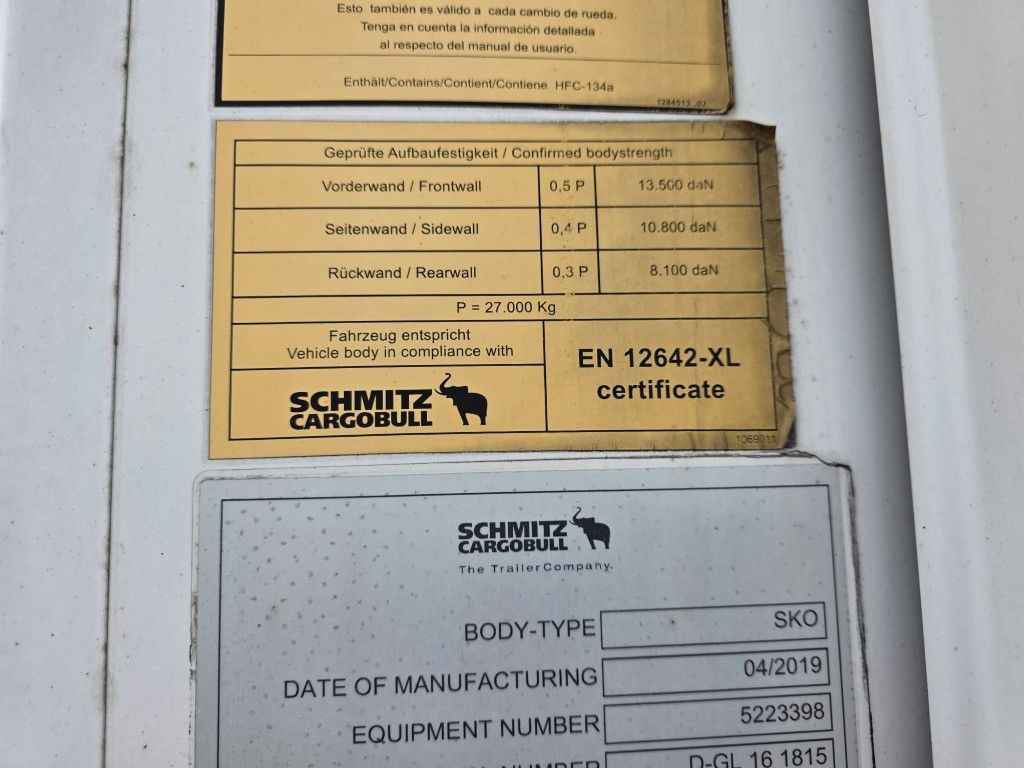 Fahrzeugabbildung Schmitz Cargobull Tiefkühler, Doppelstock,SKO 24/L-13,4 FP 60 Cool