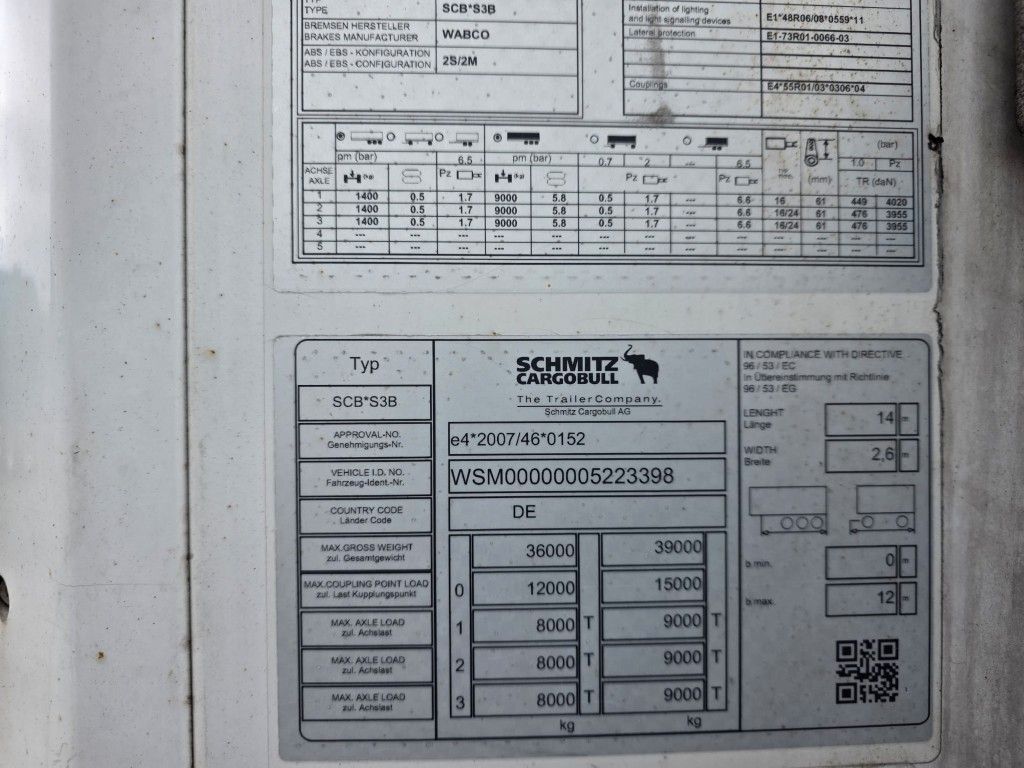 Fahrzeugabbildung Schmitz Cargobull Tiefkühler, Doppelstock,SKO 24/L-13,4 FP 60 Cool