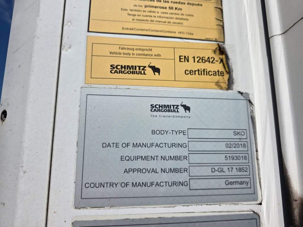 Fahrzeugabbildung Schmitz Cargobull Doppelkstock Tiefkühler, SKO, Wartungsvertrag