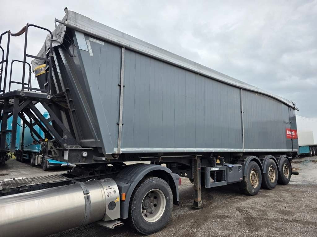 Reisch 49 cbm Getreidekipper, SAF Trommel, Lift