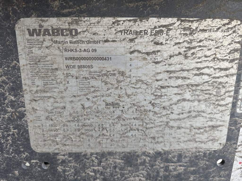 Fahrzeugabbildung Reisch 49 cbm Getreidekipper, SAF Trommel, Lift