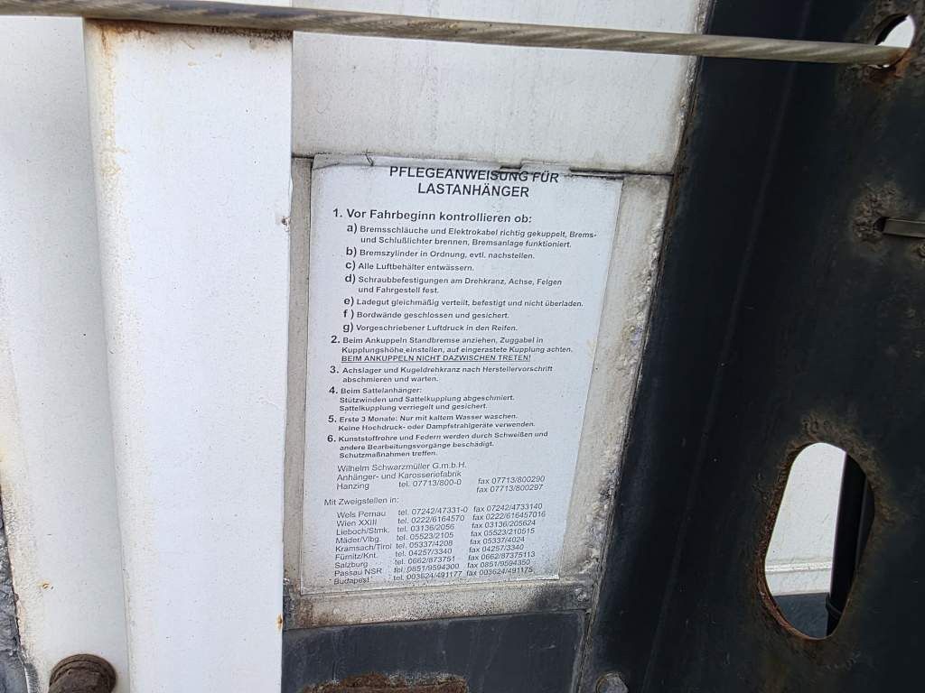 Fahrzeugabbildung Schwarzmüller Jumbo, Gardine,  Lift, Edscha, Bordwände