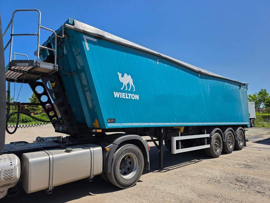 Wielton 50 cbm Getreidemulde, Pendelklappe,Kornschieber