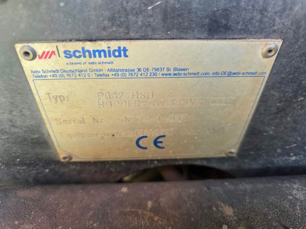 Fahrzeugabbildung Schmidt Schmidt Aebi Flexigo150,Besen,Streuaufbau,Schild
