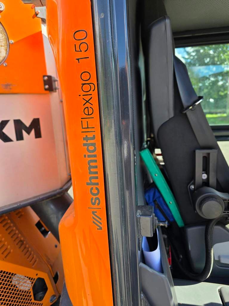 Fahrzeugabbildung Schmidt Schmidt Aebi Flexigo150,Besen,Streuaufbau,Schild