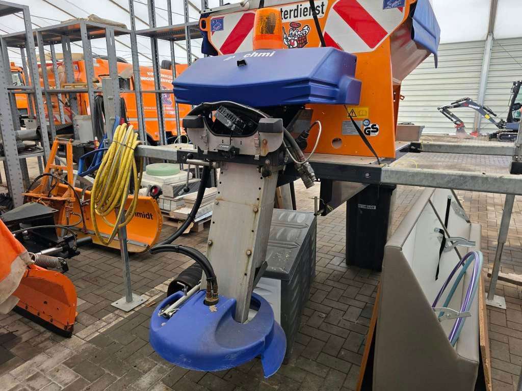 Fahrzeugabbildung Schmidt Schmidt Aebi Flexigo150,Besen,Streuaufbau,Schild