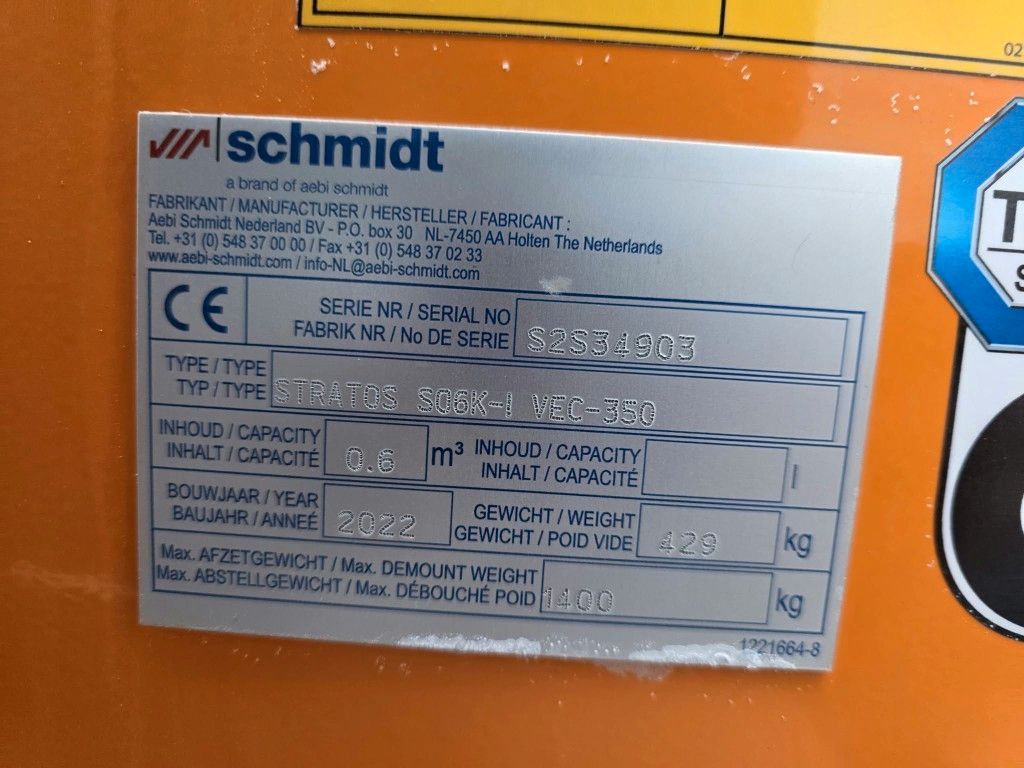 Fahrzeugabbildung Schmidt Aebi-Schmidt Flexigo 150 Winterd, Streuer+Schild
