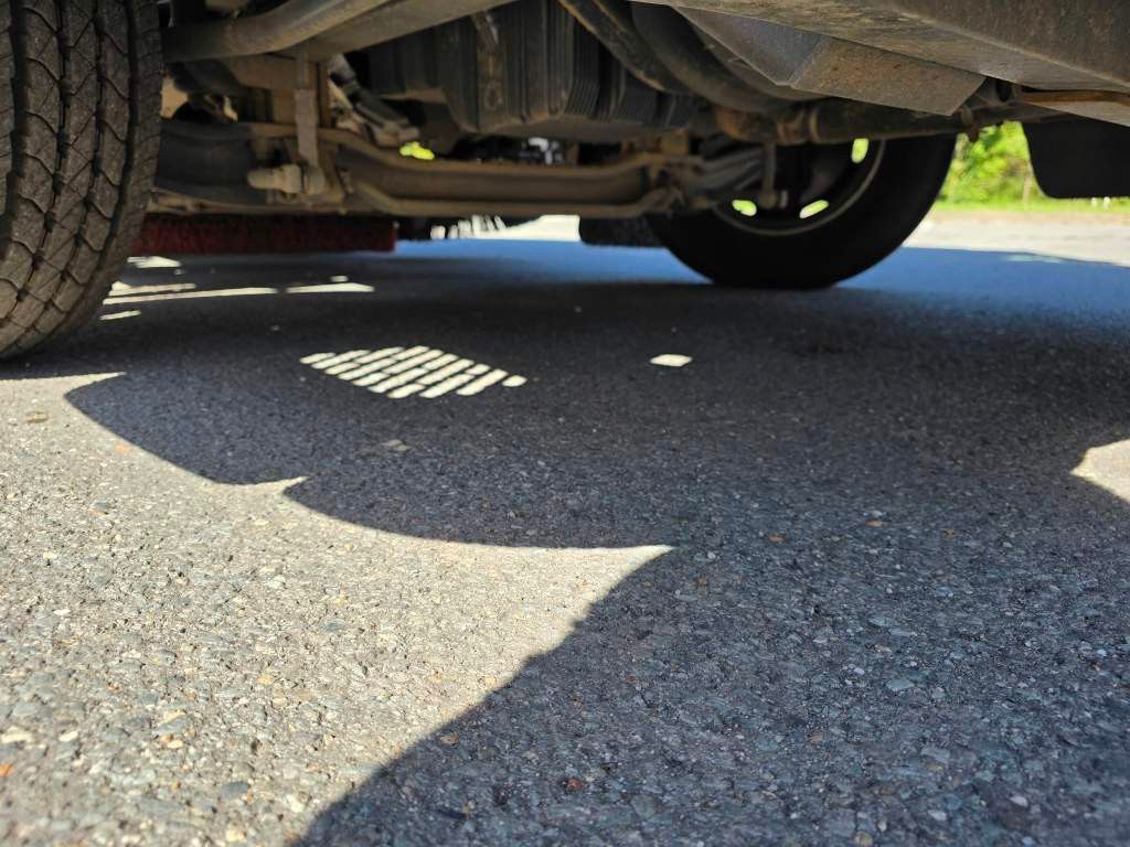 Fahrzeugabbildung DAF XB 210 Kehrmaschine wie neu Brock VS4 Kehraufbau