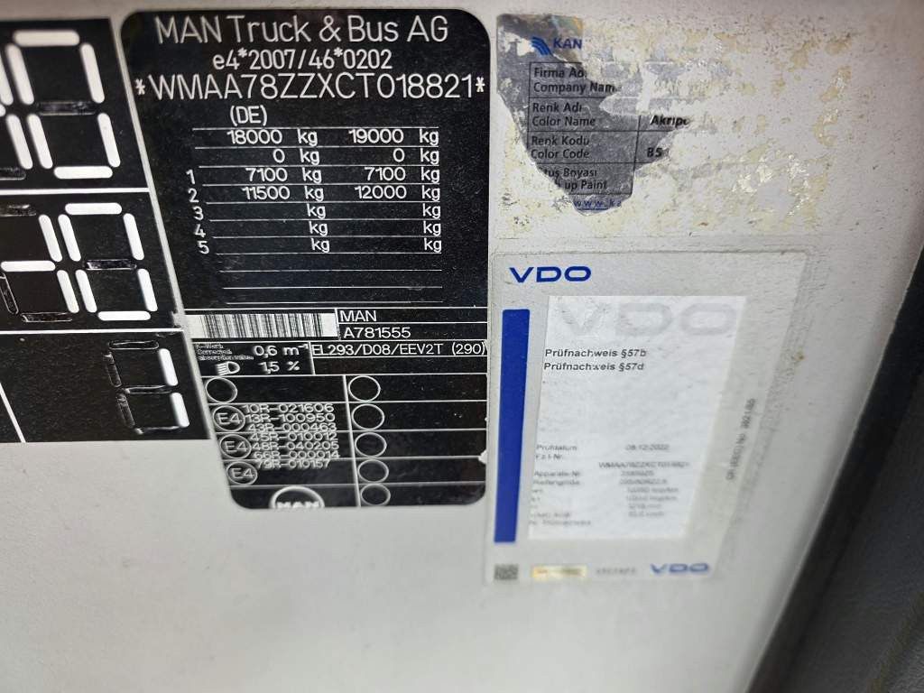 Fahrzeugabbildung MAN A78 Lions City, 40+40+1,Retarder, Klima, Euro 5